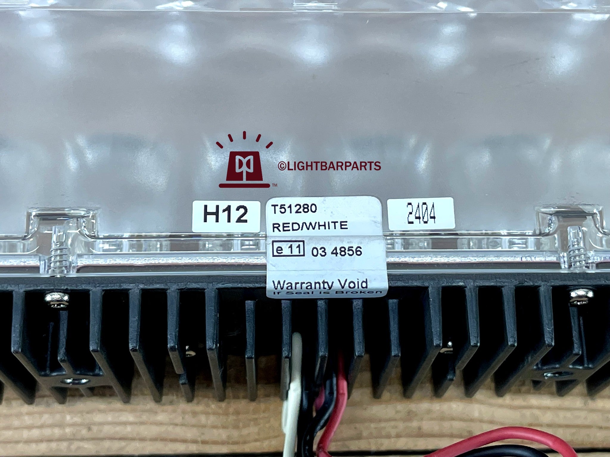 Code 3 Defender Lightbar - TriCore DUO LED - White / Red Light Module