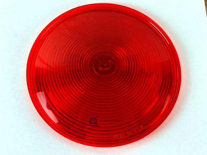Federal Signal Twinsonic 12F - DIETZ P/N: 77-066 - One (1) Red Flasher Lens