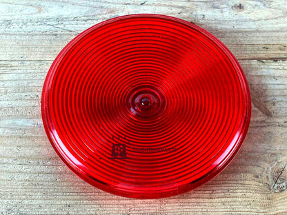 Federal Signal Twinsonic 12F - DIETZ P/N: 77-066 - One (1) Red Flasher Lens