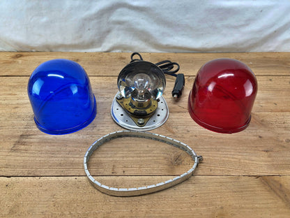 Federal Signal - Fire Ball - First Generation - Model FB-1 / 2A12  / 12v Includes Red and Blue Domes