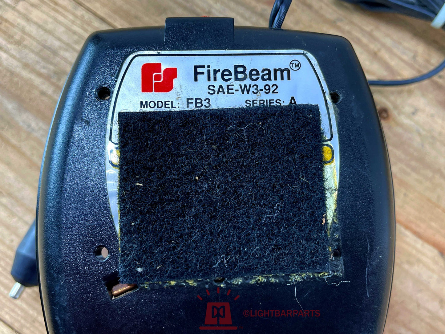 Federal Signal - FireBeam Model: FB3 - 12V - Dual Speed with Clear Dome