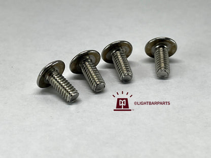 Federal Signal Twinsonic  - Set of 4 Speaker Grill Screws - Stainless Steel
