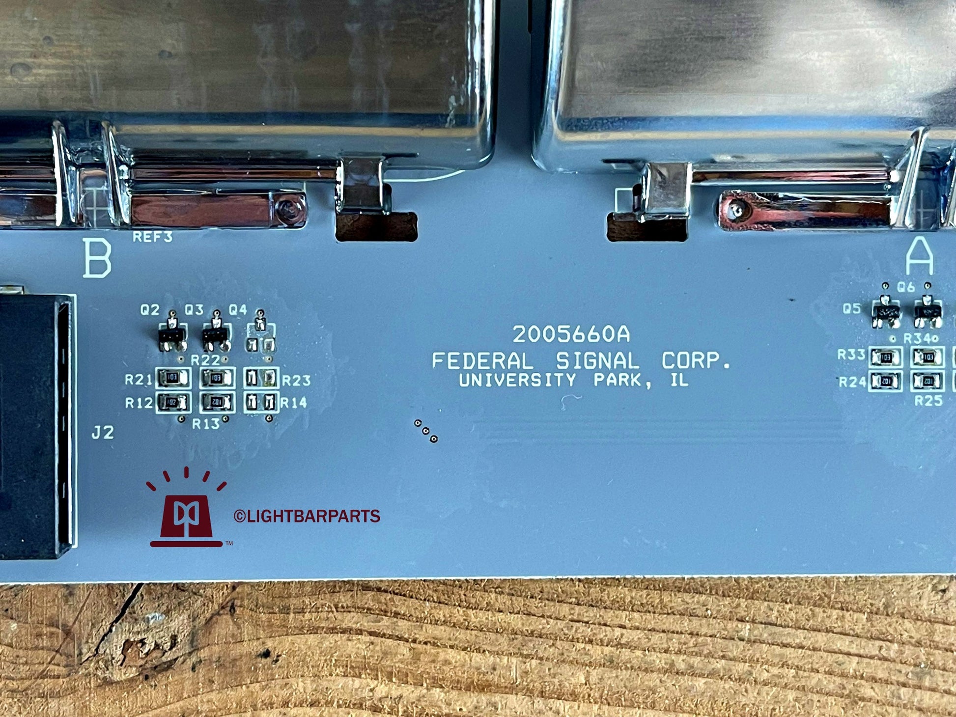 Federal Signal Valor - PCBA ROC Module PN: 2005660A - Passenger Side Front