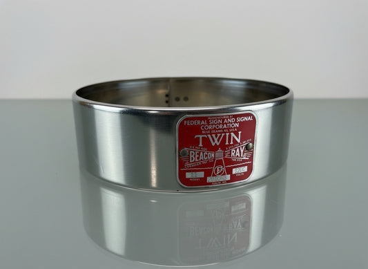 Federal Signal Visibar Twin Beacon Ray Model 11 - Data Plate Retaining Ring