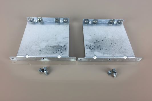 Code 3 PSE LP6000 Lightbar - Pair Center Dome / Speaker Grill Mounting Brackets - light bar parts