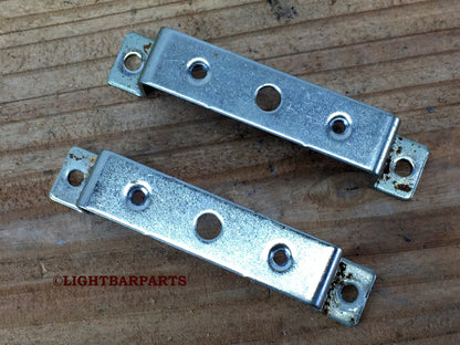 Code 3 MX7000 Lightbar - Lot of Two Mounting Brackets - Rotator Tray Mounts - light bar parts