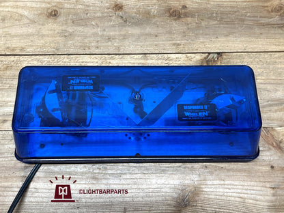 Whelen Responder II Series Lightbar - Color: Blue - Magnetic Mount