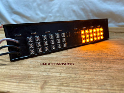 STAR Headlight Vintage Lightbar - Interceptor - Dual Amber LED Light Module