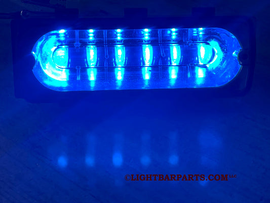 Whelen LFL Liberty Lightbar - LIN6R Blue LED P/N 01-026A068220A Super LED Module - light bar part
