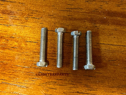 Federal Signal StreetHawk - Set of Four (4) Stainless Steel Dome Screws - V1