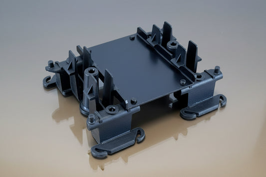 Whelen Ultra Freedom Lightbar - 2-1/8" Wide Spacer with Holders - Black