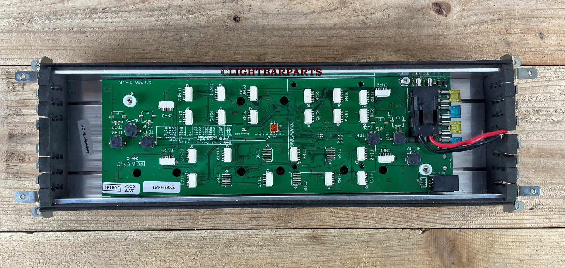 SoundOff ETL5000 Lightbar - I/O Control Mother Board with Power Connector