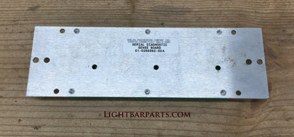 Vintage Whelen Edge 9000 Lightbar - Serial Diagnostic Sense Board 01-0266992-00