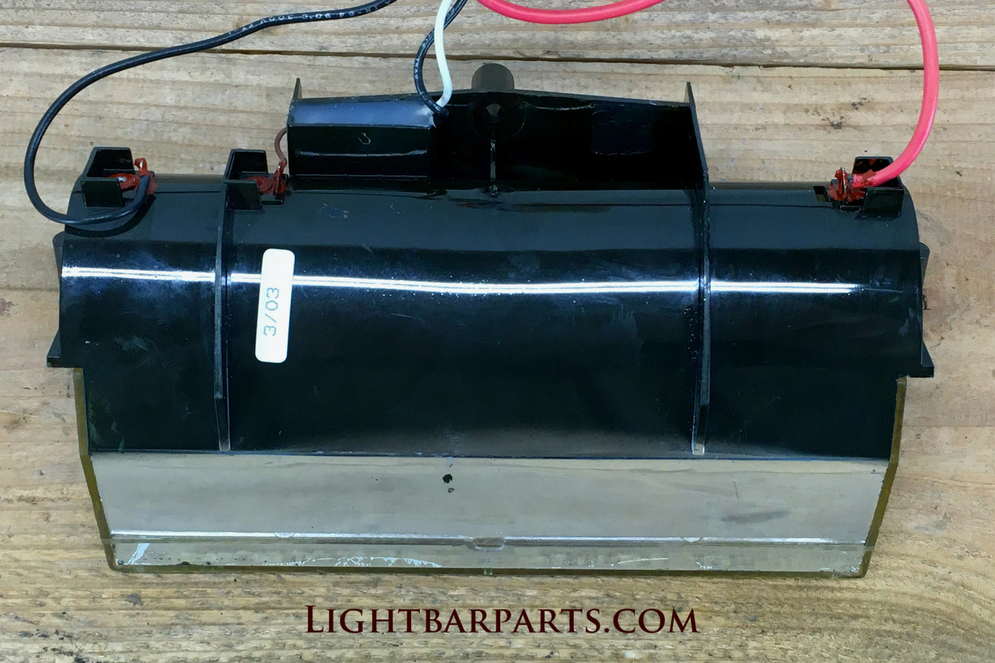 Vintage Federal Signal Vista Lightbar - Upper Screw In Linear Strobe Assembly