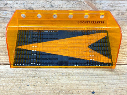 Code 3 MX7000 - Lower Arrow Amber Filter - 6 Hole