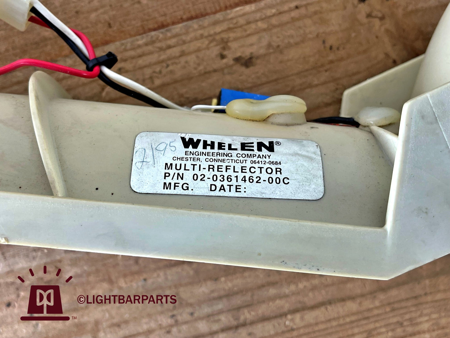Whelen Edge 9000 - Multi-Reflector Assembly - Bulbs Tested Part # 02-0361462-00C