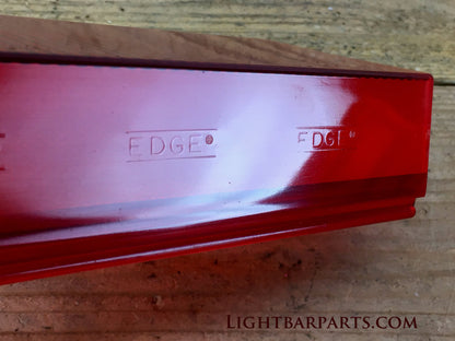 Whelen 7-1/2" inch Edge 9000 9M Mini Lightbar Red Lens Section Light Bar Parts