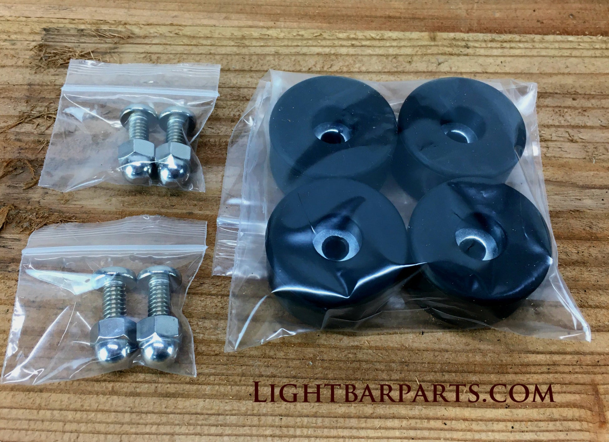 Lightbar Rubber Feet Bumpers for Federal Signal Twinsonic Aerodynic Set of Four Lightbar Parts