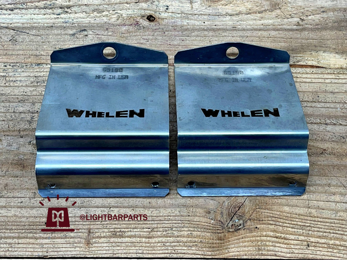 Whelen 63190 Lightbar Gutter Strap Pair -  For Crown Victoria Police Interceptor