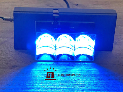 CODE 3 RX2700  - Inboard Center LED Module - 3 Diodes - Color: Blue