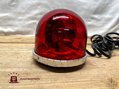 K-D Lamp Company - Tear Drop Red Beacon Kojak Light - Model: 875 - 12v