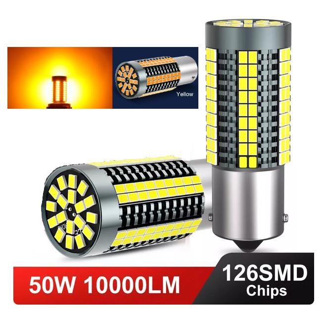 Federal Signal Code3 Lightbar Rotator - LED Twist Lock Replacement Bulbs - Amber
