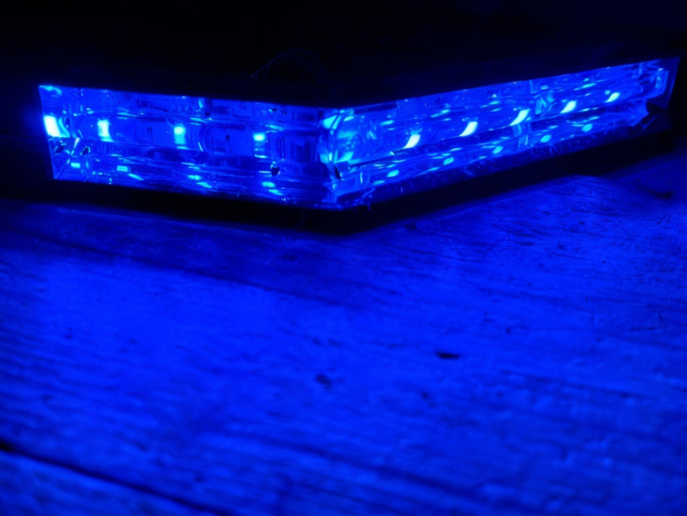 Corner Module Light Whelen Legacy Lightbar Corner Module SOLO Module Blue - 01-026F103-200