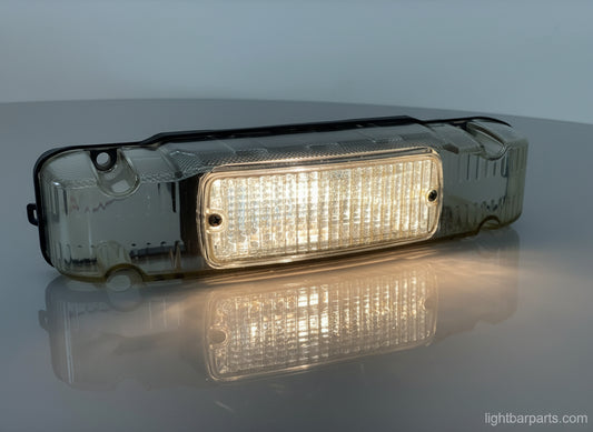 Whelen Liberty LFL - Clear End Cap and Prismatic Filter with Halogen Alley Light