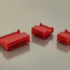 Controlador Whelen MPC01: conjunto de 3 conectores de pines de 4, 5 y 7 pines 