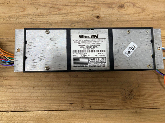 Whelen Edge 9000 Lightbar Strobe Power Supply - P/N: 01-0268033-00 - Model SL6